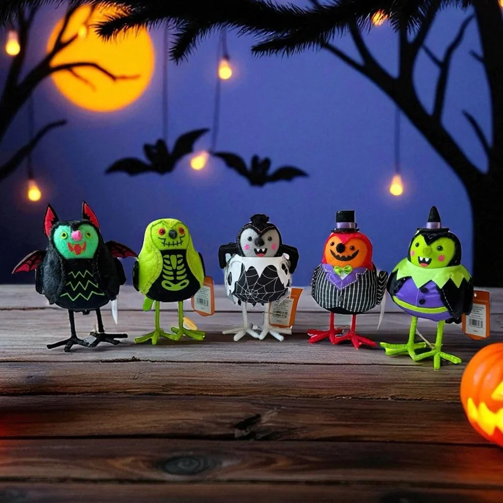 Target Spritz Hyde and Eek 2024 Halloween Birds - Set of 5 | NWT